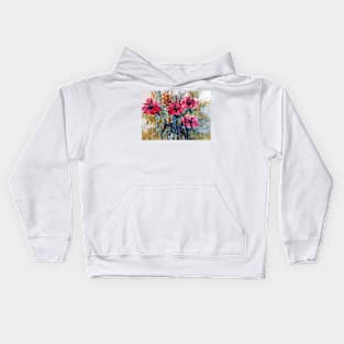 #floralexpression watercolor29 Kids Hoodie